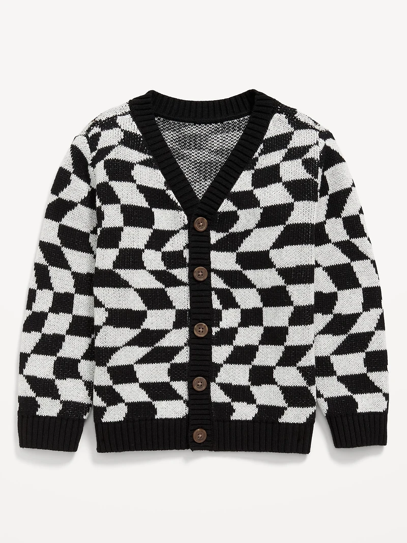 Oversized Cardigan Sweater for Toddler Boys