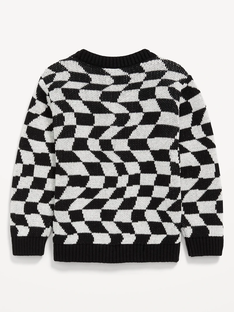 Oversized Cardigan Sweater for Toddler Boys
