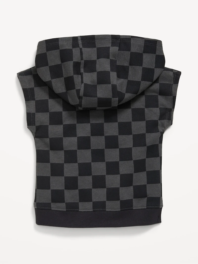 Printed Dolman-Sleeve French Terry Pullover Hoodie for Baby