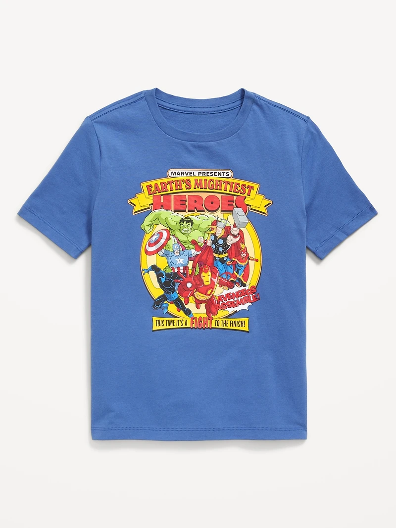 Marvel™ Avengers Gender-Neutral Graphic T-Shirt for Kids