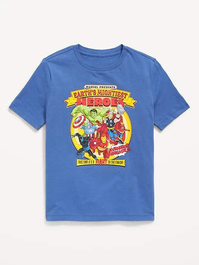 Marvel™ Avengers Gender-Neutral Graphic T-Shirt for Kids