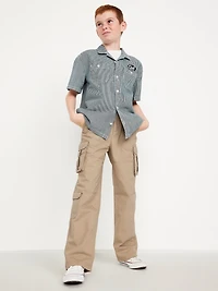 Baggy Cargo Ripstop Pants for Boys