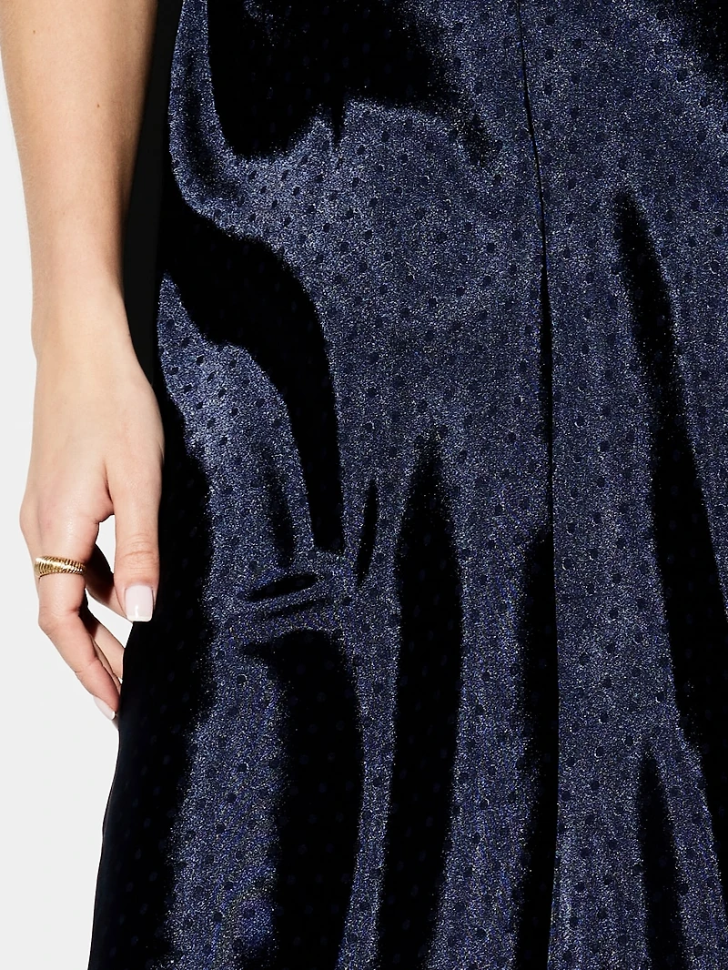 The Occasion by Old Navy Flutter-Sleeve Satin Maxi Dress