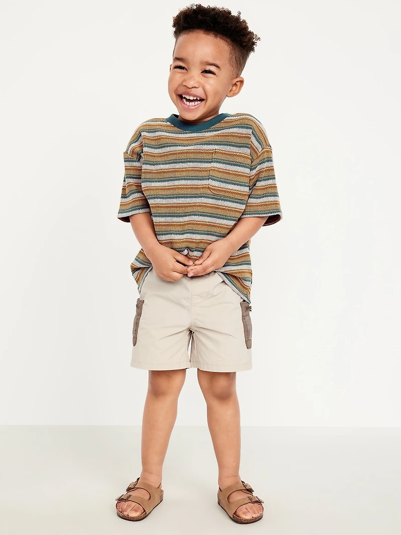 Loose Cargo Ripstop Shorts for Toddler Boys