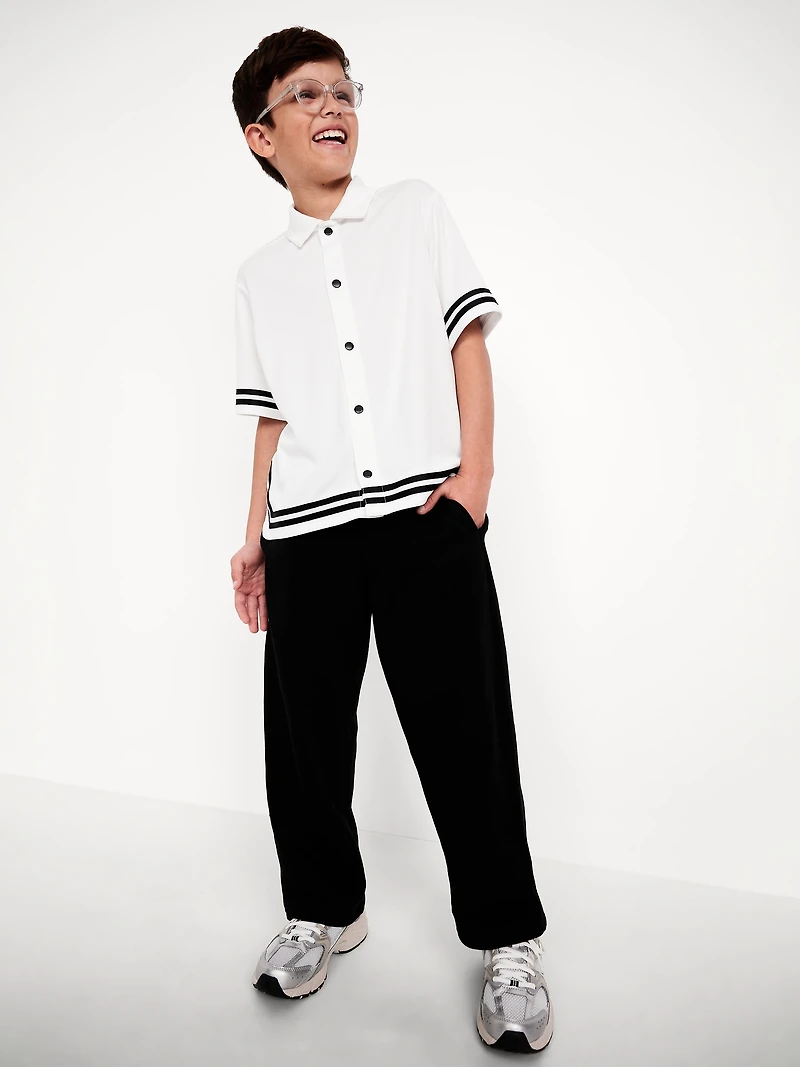 Straight Fleece Sweatpants for Boys