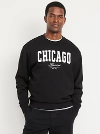 Loose Rotation Crew-Neck Sweatshirt