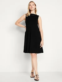 Sleeveless Mini Swing Dress