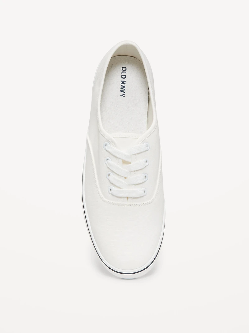 Canvas Prep Sneakers for Women