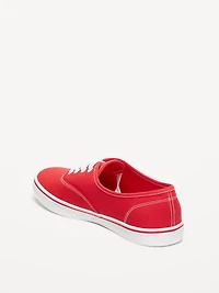 Canvas Prep Sneakers for Women