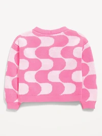 Button-Front Cardigan Sweater for Toddler Girls
