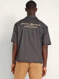 Cropped Utility Shirt