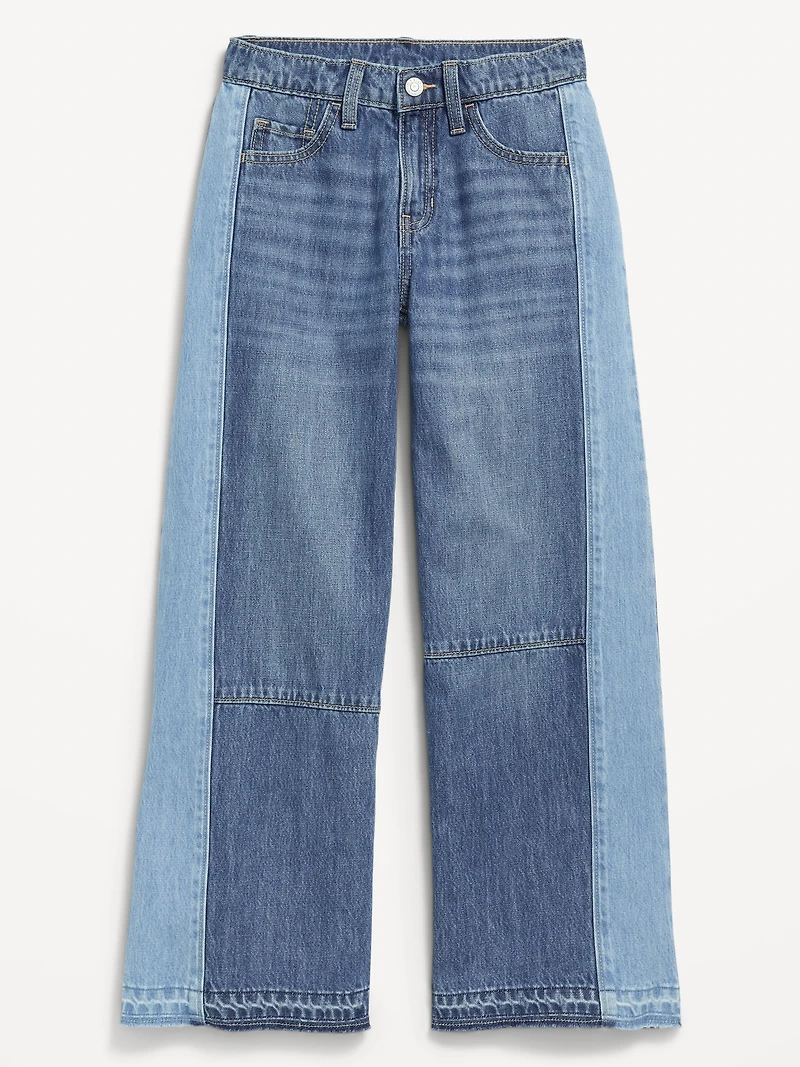 Super Baggy Wide-Leg Jeans for Girls