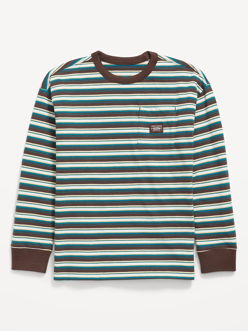 Oversized Long-Sleeve T-Shirt for Boys