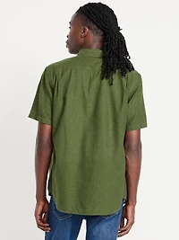Classic Fit Everyday Linen-Blend Shirt