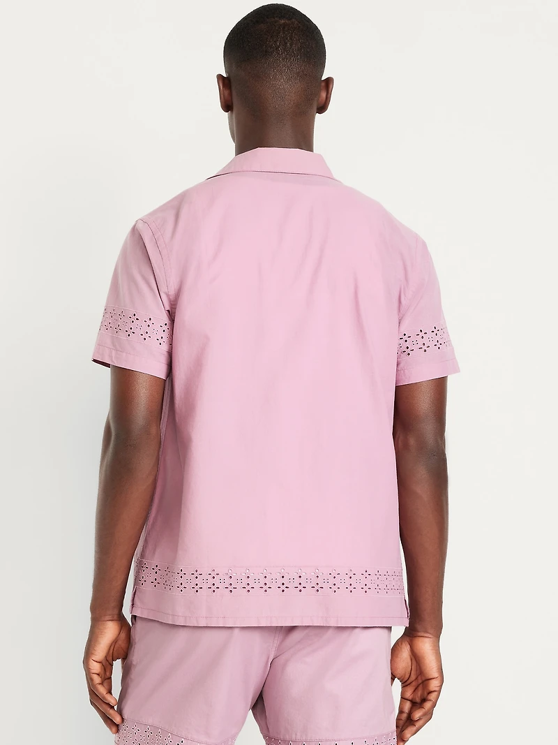 Short-Sleeve Camp Shirt