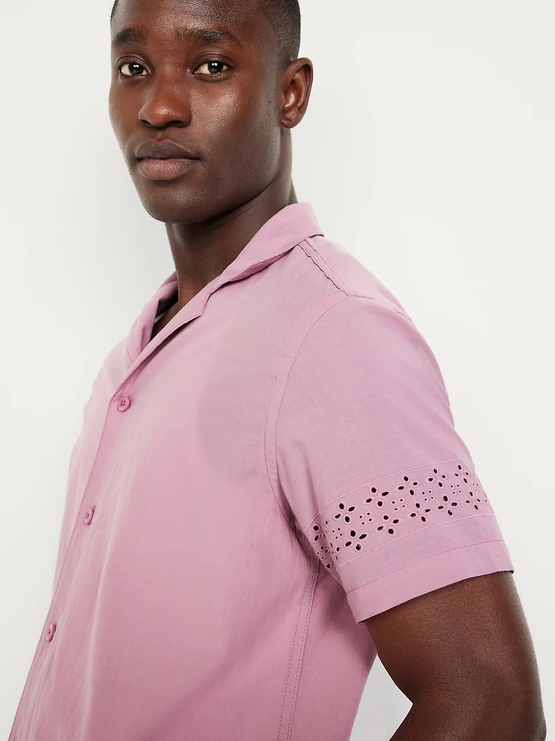 Short-Sleeve Camp Shirt