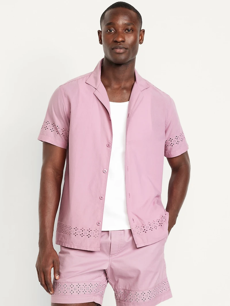 Short-Sleeve Camp Shirt