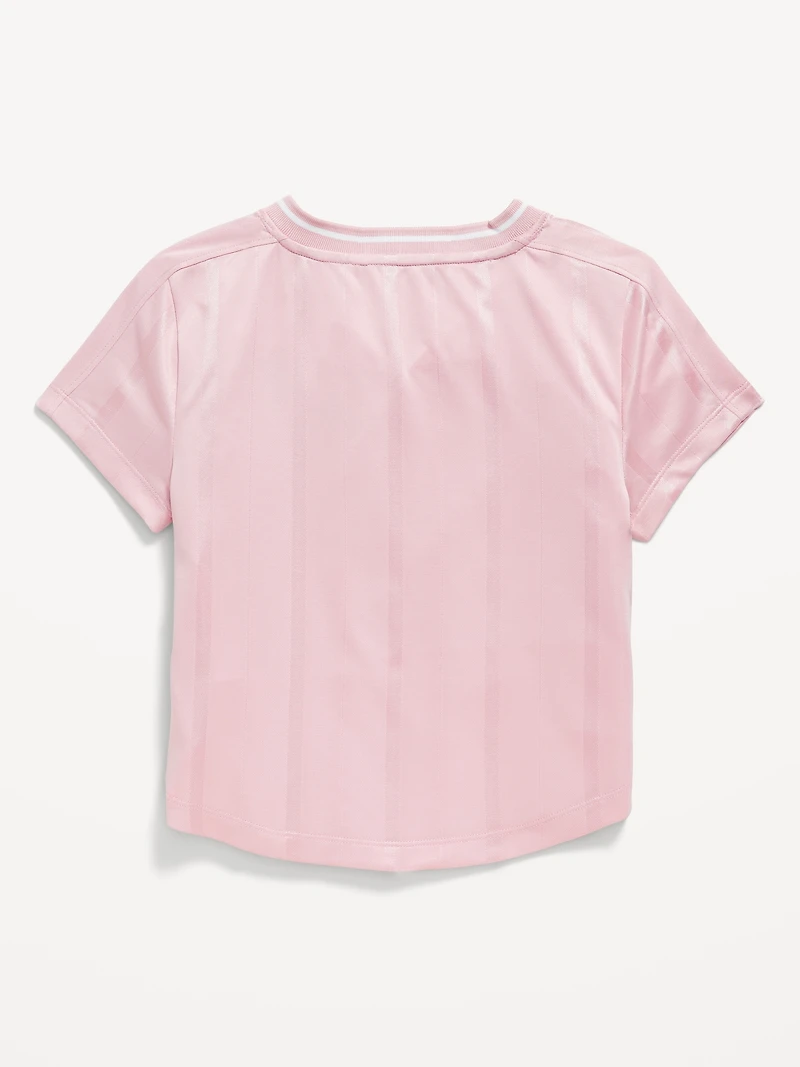 Short-Sleeve Graphic Jersey T-Shirt for Girls