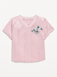 Short-Sleeve Graphic Jersey T-Shirt for Girls