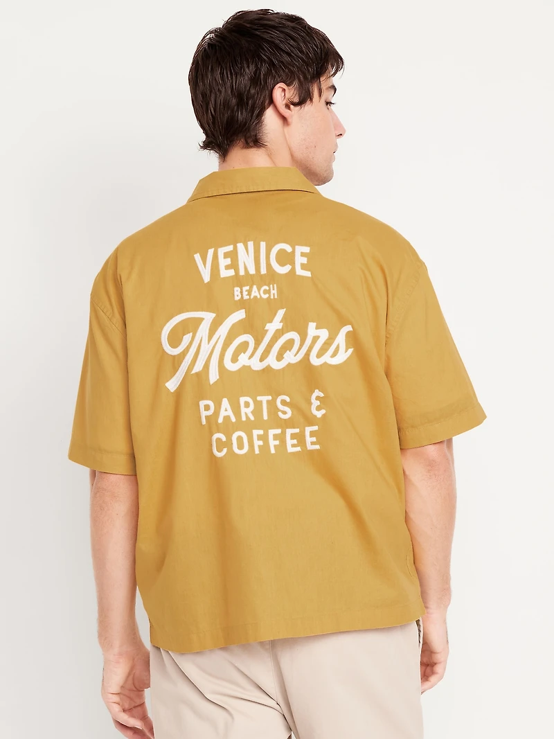 Cropped Utility Shirt