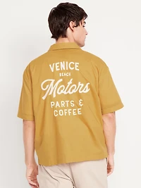 Cropped Utility Shirt