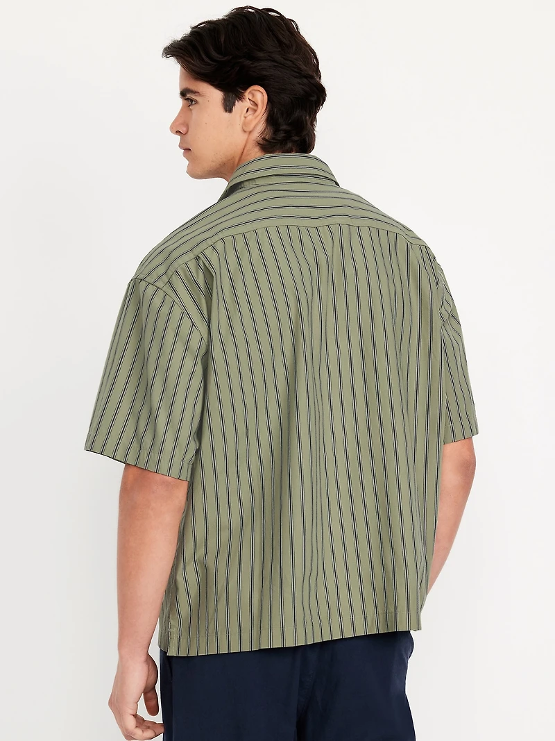 Oversized Poplin Shirt