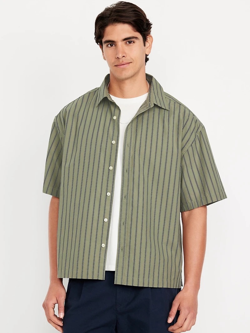 Oversized Poplin Shirt