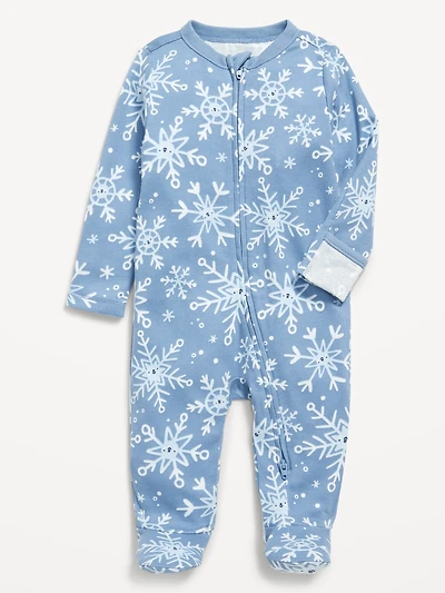 2-Way-Zip Sleep & Play Footed One-Piece for Baby