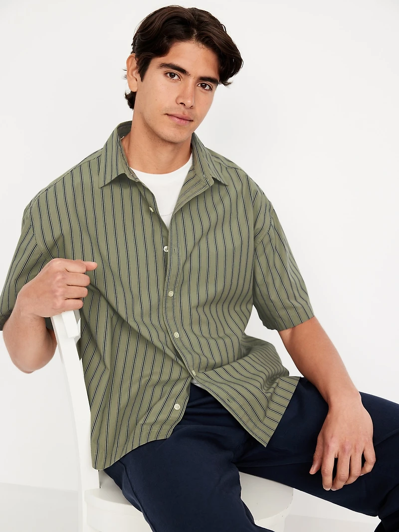 Oversized Poplin Shirt