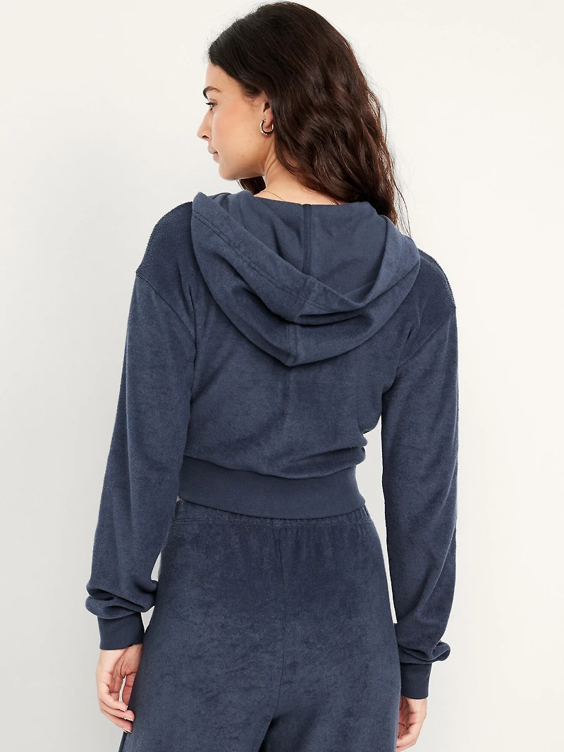Terry Zip Hoodie
