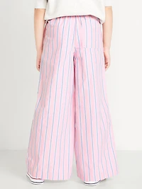 Lighweight Printed Poplin Pants for Girls