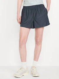High-Waisted CloudMotion Shorts -- 3-inch inseam