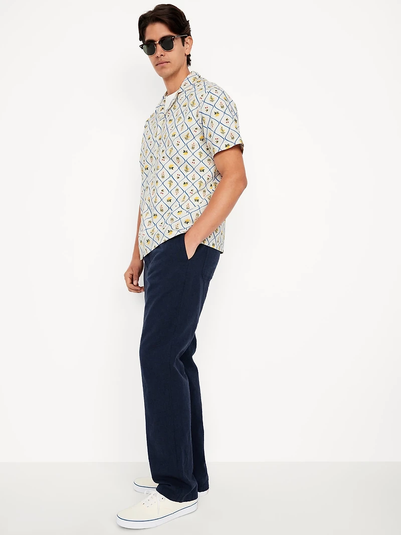 Short-Sleeve Camp Shirt