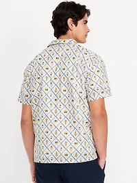 Short-Sleeve Camp Shirt