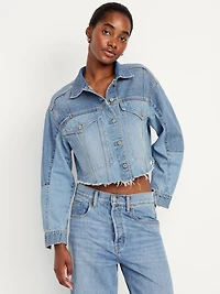 Cropped Jean Jacket