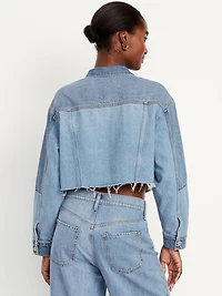 Cropped Jean Jacket