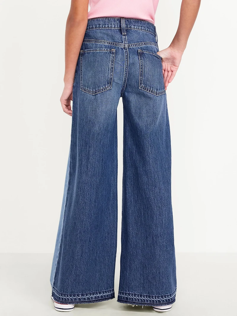 Super Baggy Wide-Leg Jeans for Girls