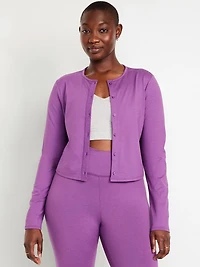 CloudComfy Cropped Cardigan