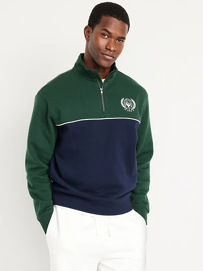 Rotation Fleece Quarter-Zip Pullover