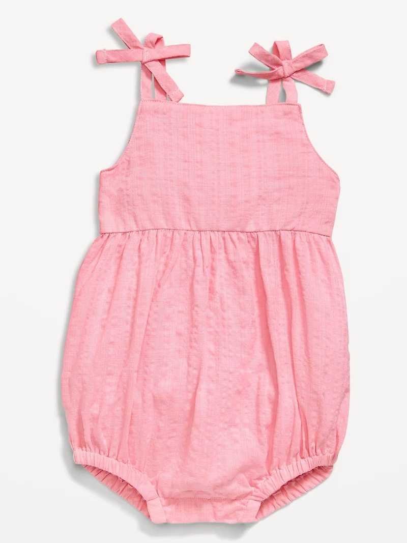 Sleeveless One-Piece Romper for Baby