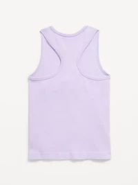 Seamless Fitted Performance Tank Top for Girls