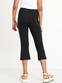 High-Waisted Kick Flare Leggings for Girls