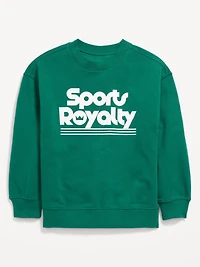 Favorite Fleece Oversized Graphic Sweatshirt for Boys
