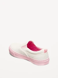 Faux-Leather Slip-On Sneakers for Girls