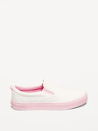 Faux-Leather Slip-On Sneakers for Girls