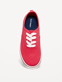 Canvas Lace-Up Sneakers for Girls