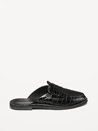 Loafer Mule Shoes for Women