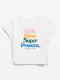 Dolman-Sleeve T-Shirt for Toddler Girls