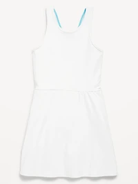 PowerSoft Sleeveless Ribbed Athletic Dress for Girls