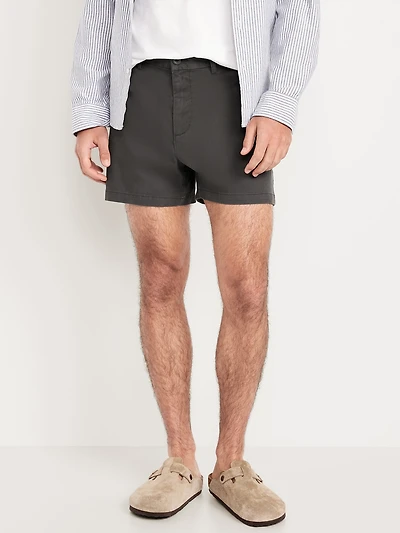 Slim Built-In Flex Rotation Chino Shorts -- 5-inch inseam